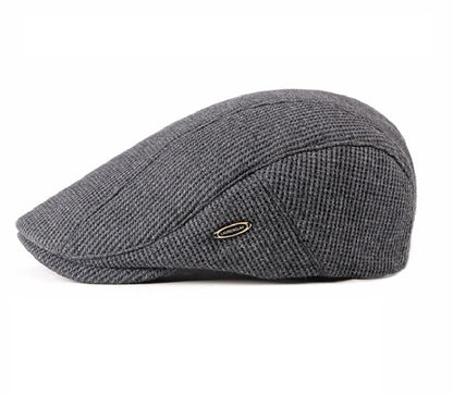 Laurenclay Striped Flat Cap