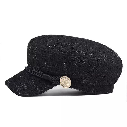 Laurent Furry Sailor Cap