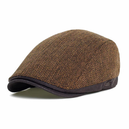 Lemaire Wool Herringbone Flat Cap