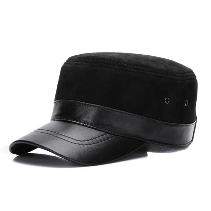 Longford Genuine Leather Army Cap