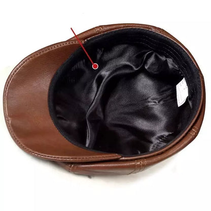 men-women-vintage-newsie-eight-panels-bakerboy-hat-Ghelter-cowhide