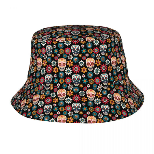 cotton-fisherman-mexican-floral-skeleton-black