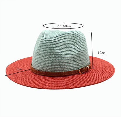 Magnum Two-Colors Sun Fedora Hat