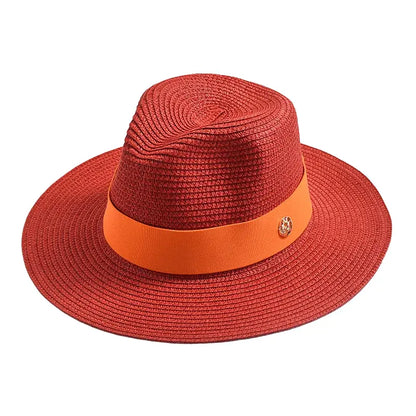 Maracaibo Summer Straw Fedora Hat