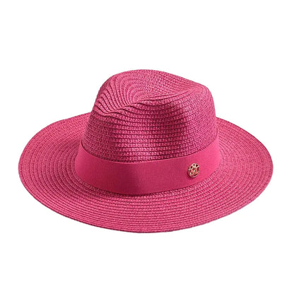 Maracaibo Summer Straw Fedora Hat