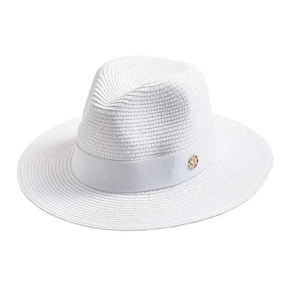 Maracaibo Summer Straw Fedora Hat