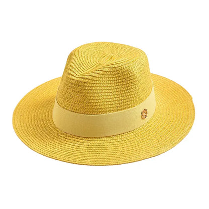 Maracaibo Summer Straw Fedora Hat
