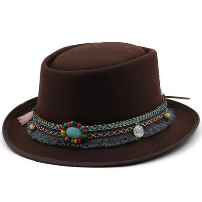 Melnik Bohemian Porkpie Hat