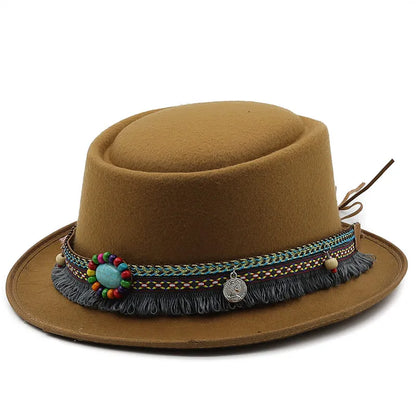 Melnik Bohemian Porkpie Hat