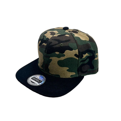 Montana Camouflage Cotton Snapback Cap
