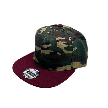 Montana Camouflage Cotton Snapback Cap