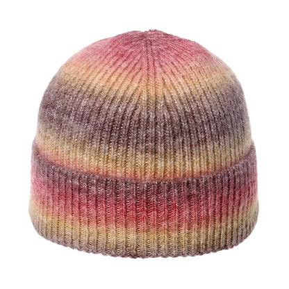 Moore Winter Tie-Dye Knitted Wool Beanie