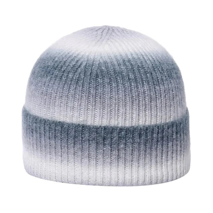 Moore Winter Tie-Dye Knitted Wool Beanie