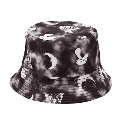 psychedelic-multicolor-abstract-adjustable-reversible-cotton-fisherman-headwear