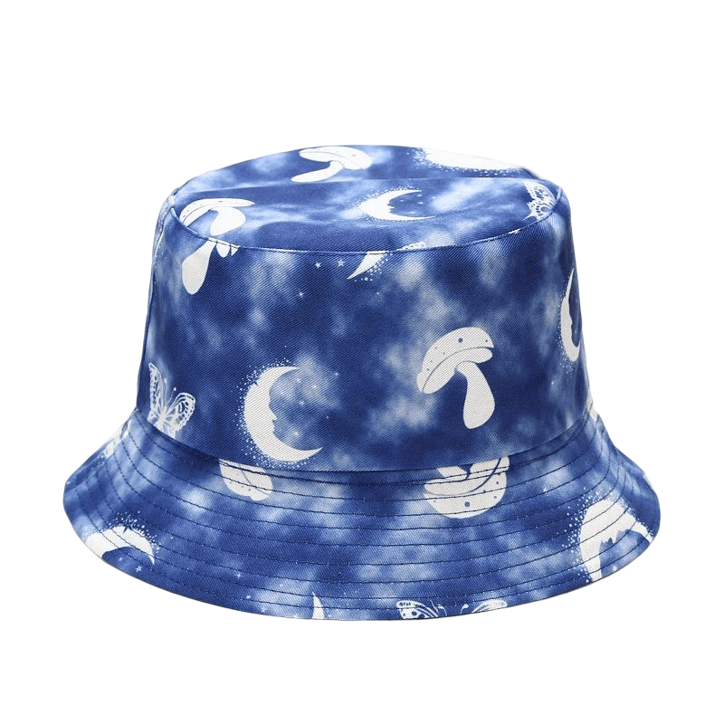 psychedelic-multicolor-abstract-adjustable-reversible-cotton-fisherman-headwear