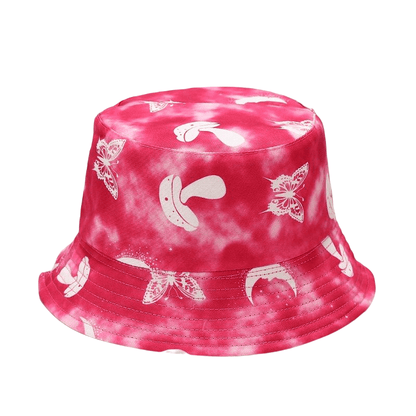 psychedelic-multicolor-abstract-adjustable-reversible-cotton-fisherman-headwear