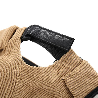 NICFK Corduroy Cotton Docker Cap