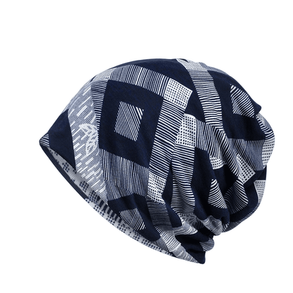 NXT Geometric Snood Beanie