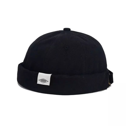 Nabenara Vintage Plain Cotton Docker Cap