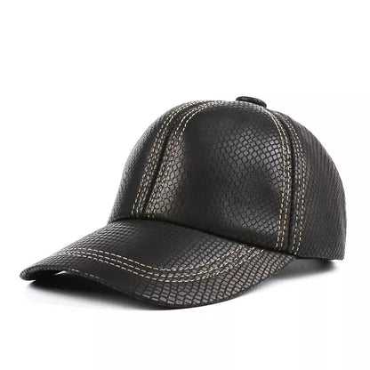 Nashville Genuine Leather Baseball Cap