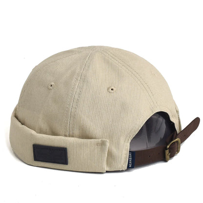 Neanbary Brimless Cotton Docker Cap