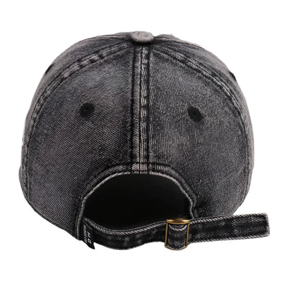 Never Give Up Scratched Baseball Cap