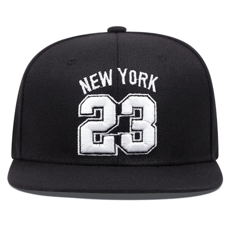 New York 23 Plain Snapback Cap