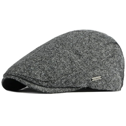 OKSDFOX Plain Cotton Flat Cap