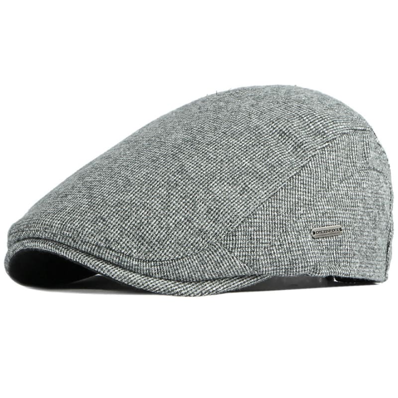 OKSDFOX Plain Cotton Flat Cap