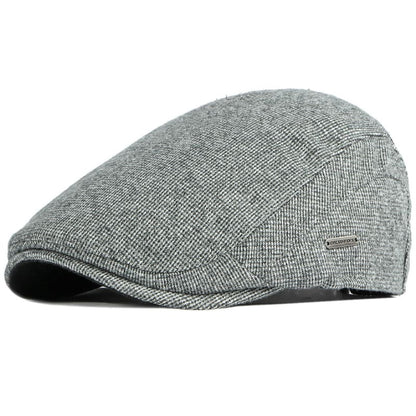 OKSDFOX Plain Cotton Flat Cap