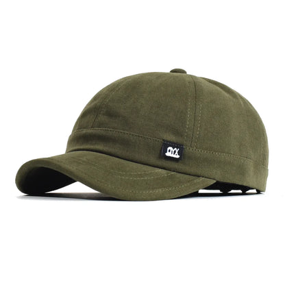 OYX Short Brim Cotton Baseball Cap