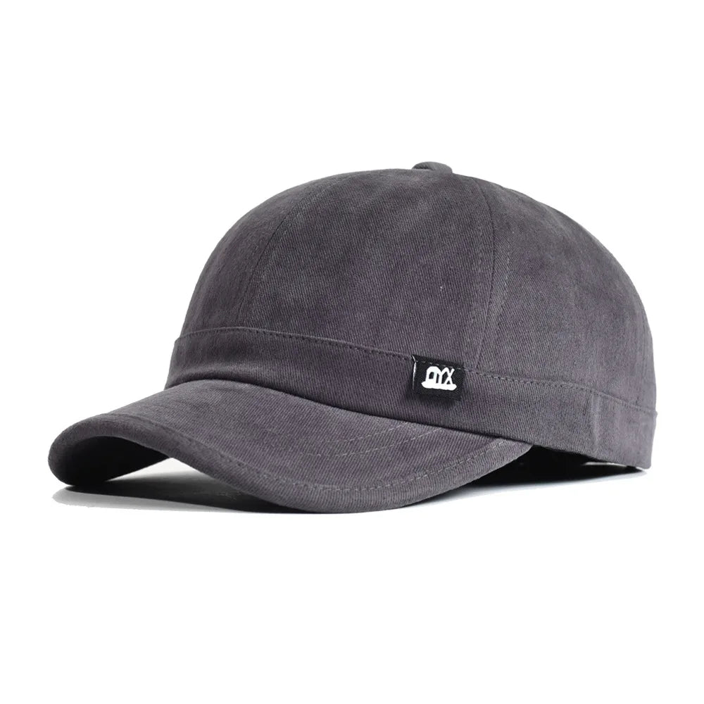 OYX Short Brim Cotton Baseball Cap