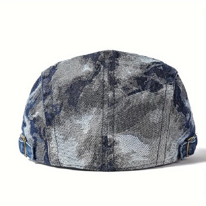 Omeya Denim Flat Cap