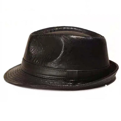 Parker Genuine Leather Trilby Hat