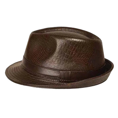 Parker Genuine Leather Trilby Hat