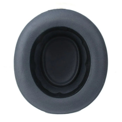 fleece-floccus-plaid-belt-adjustable-fedora-wide-crown