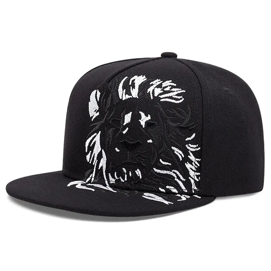 Peaceful Lion Snapback Cap