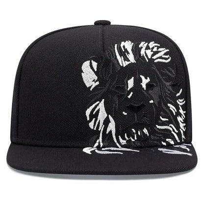 Peaceful Lion Snapback Cap