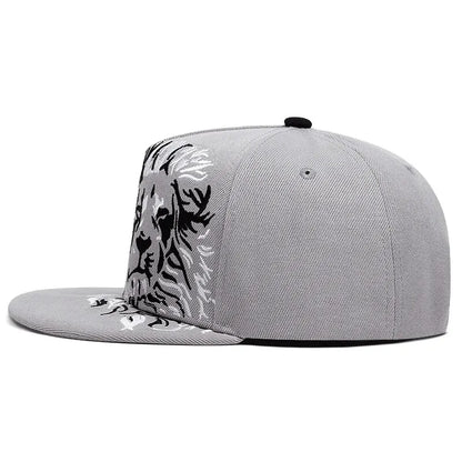 Peaceful Lion Snapback Cap