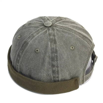 Pittsburgh Corduroy Hem Denim Docker Cap