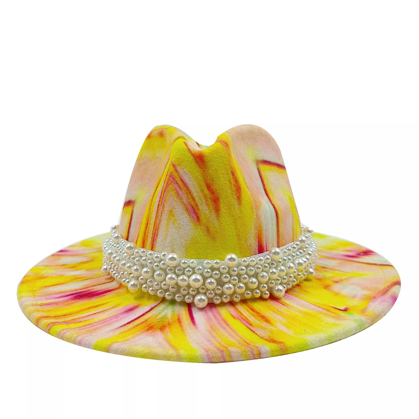 Psychedelic Abstract Fedora Hat