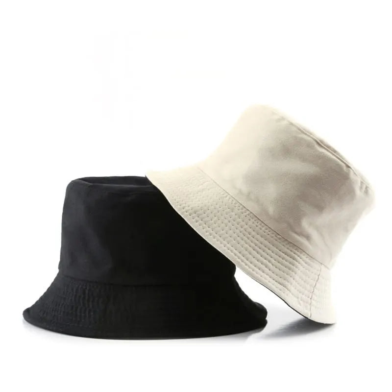 Reversible Plain Bucket Hat
