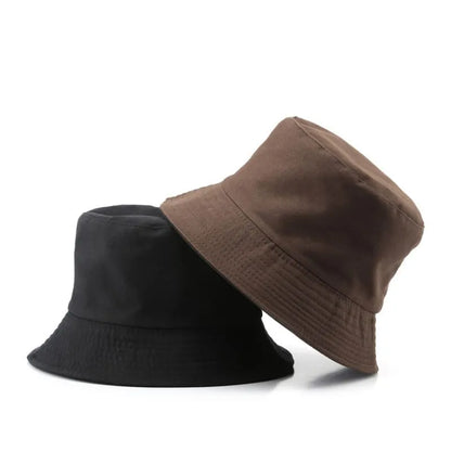 Reversible Plain Bucket Hat