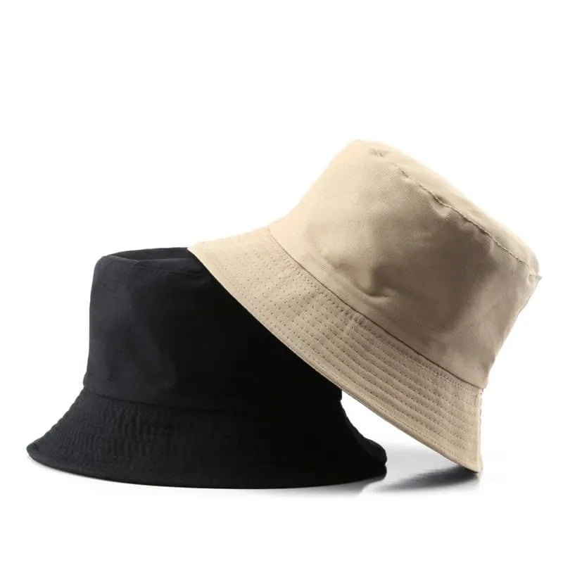 Reversible Plain Bucket Hat
