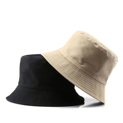 Reversible Plain Bucket Hat