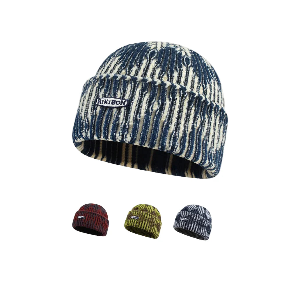 Rikibon Tye-Dye Wool Docker Beanie