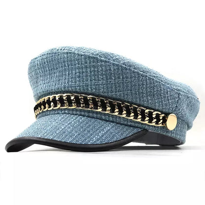 Rivette Golden Chain Sailor Cap