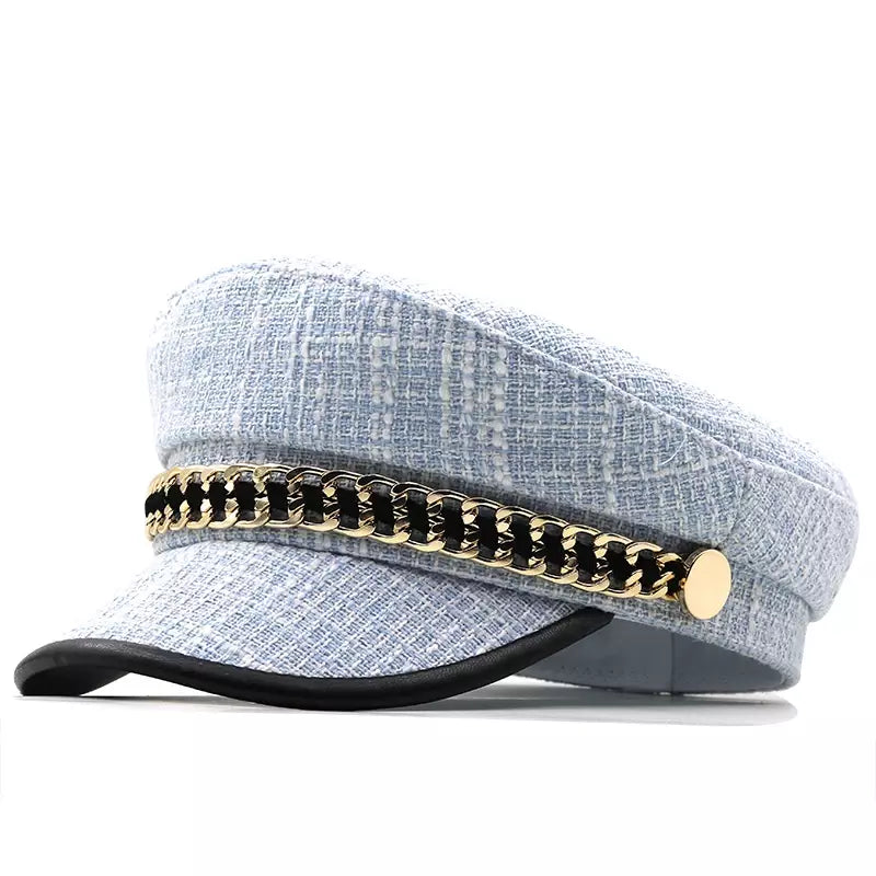 Rivette Golden Chain Sailor Cap