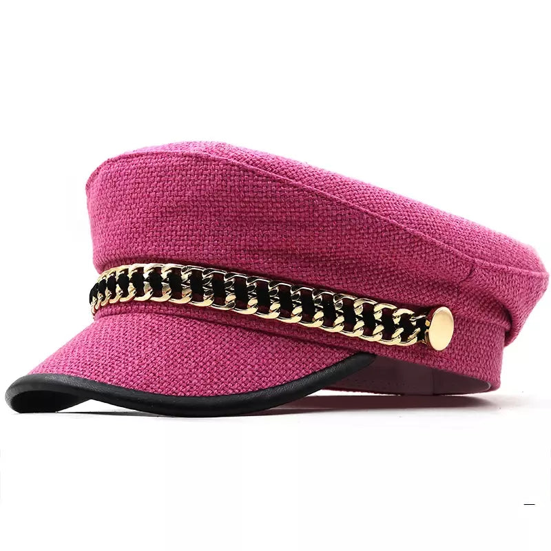 Rivette Golden Chain Sailor Cap