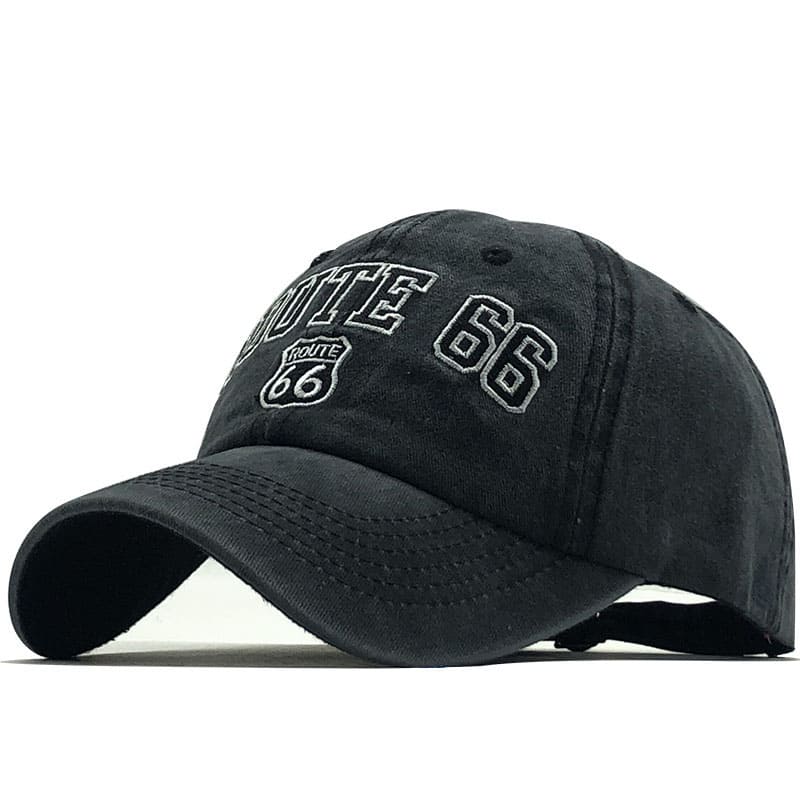 Route 66 Cotton Baseball Cap